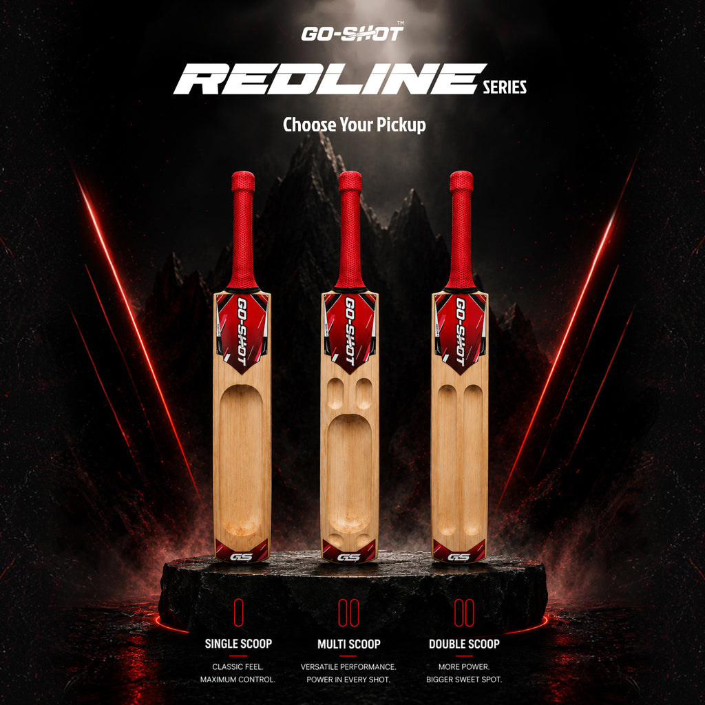 Redline Scoop Bat – Built for Hard Tennis Cricket